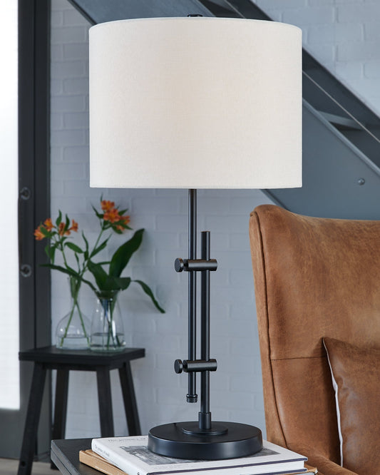 Baronvale Metal Table Lamp (1/CN) JR Furniture Store