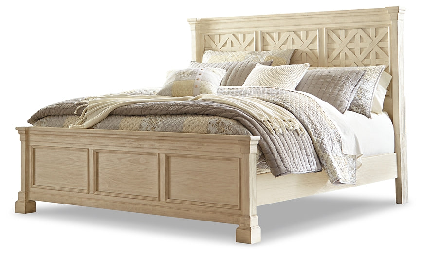 Bolanburg Queen Panel Bed with 2 Nightstands JR Furniture Store