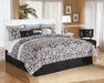 Bostwick Shoals King/California King Panel Headboard with Mirrored Dresser and 2 Nightstands JR Furniture Store