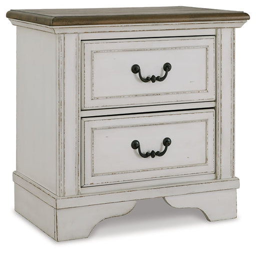 Brollyn Two Drawer Night Stand JR Furniture Store