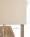 Clayman Paper Table Lamp (1/CN) JR Furniture Store