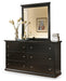 Maribel Queen Panel Bed with Mirrored Dresser JR Furniture Storefurniture, home furniture, home decor