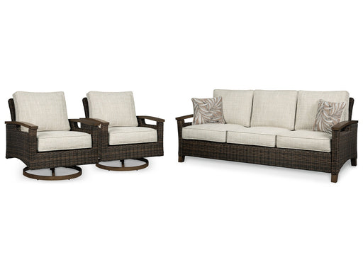 Paradise Trail Outdoor Sofa with 2 Lounge Chairs JR Furniture Storefurniture, home furniture, home decor