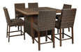 Paradise Trail Square Bar Table w/Fire Pit JR Furniture Storefurniture, home furniture, home decor