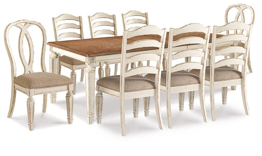 Realyn Dining Table and 8 Chairs JR Furniture Storefurniture, home furniture, home decor