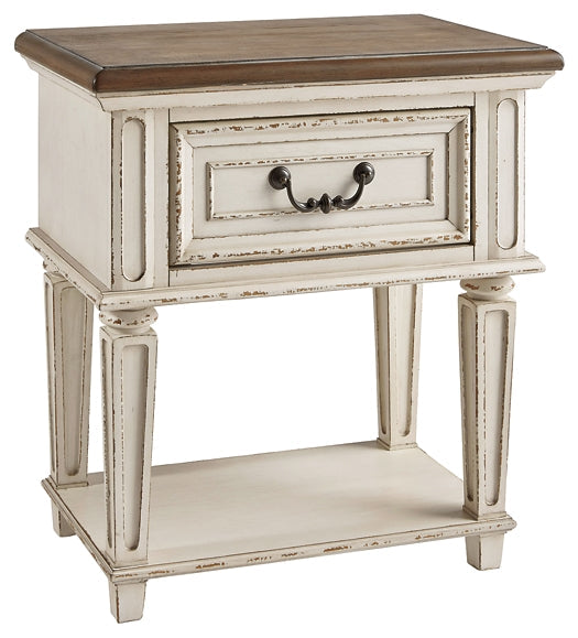 Realyn One Drawer Night Stand JR Furniture Storefurniture, home furniture, home decor