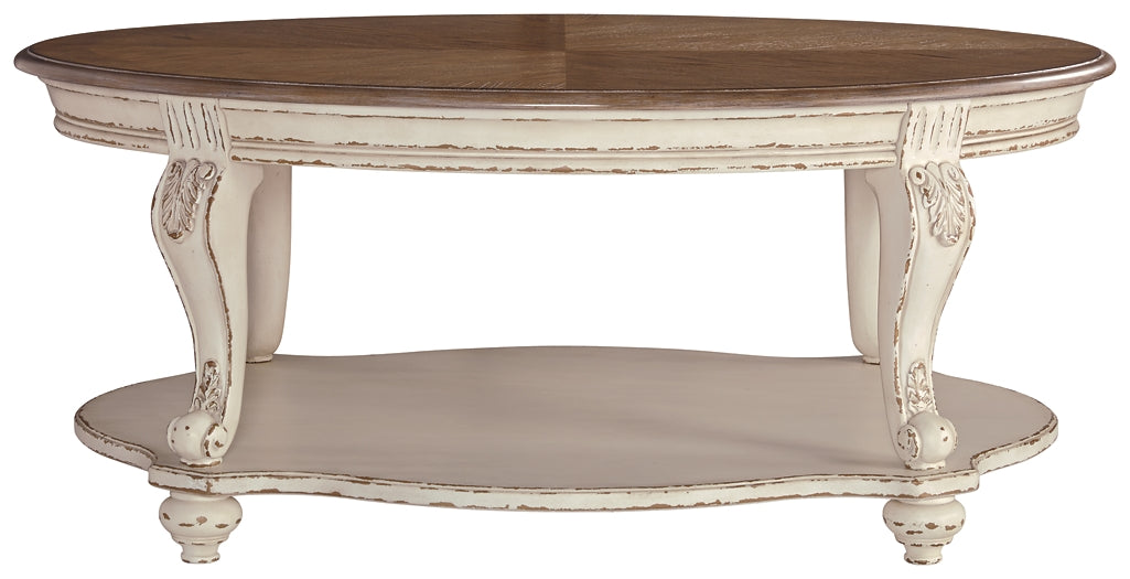 Realyn Oval Cocktail Table JR Furniture Storefurniture, home furniture, home decor