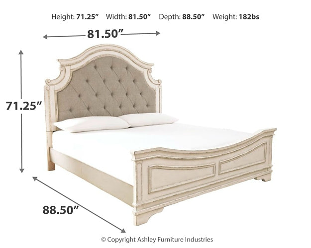 Realyn Queen Upholstered Panel Bed with Dresser JR Furniture Storefurniture, home furniture, home decor
