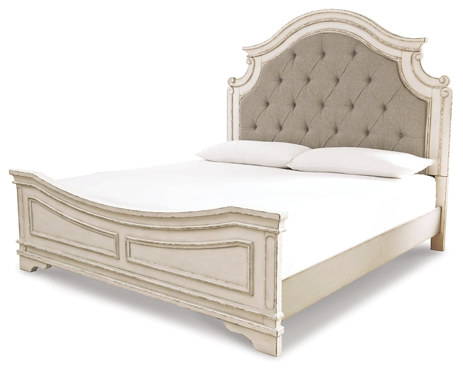 Realyn Queen Upholstered Panel Bed with Dresser JR Furniture Storefurniture, home furniture, home decor