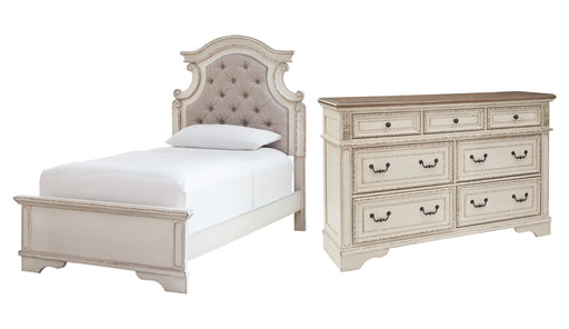 Realyn Twin Panel Bed with Dresser JR Furniture Storefurniture, home furniture, home decor