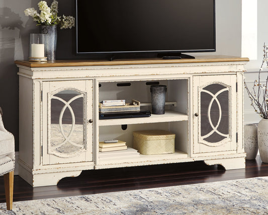 Realyn XL TV Stand w/Fireplace Option JR Furniture Storefurniture, home furniture, home decor