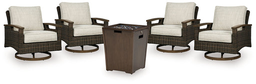 Rodeway South Outdoor Fire Pit Table and 4 Chairs JR Furniture Storefurniture, home furniture, home decor
