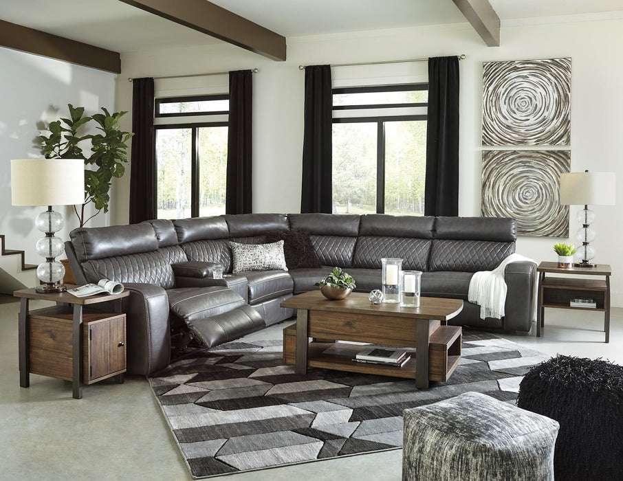 Samperstone 6-Piece Power Reclining Sectional JR Furniture Storefurniture, home furniture, home decor