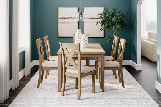 Sanbriar RECT DRM Table Set (7/CN) JR Furniture Storefurniture, home furniture, home decor