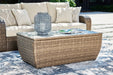 Sandy Bloom Outdoor Coffee Table with 2 End Tables JR Furniture Storefurniture, home furniture, home decor