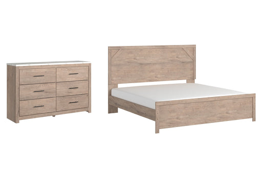 Senniberg King Panel Bed with Dresser JR Furniture Storefurniture, home furniture, home decor