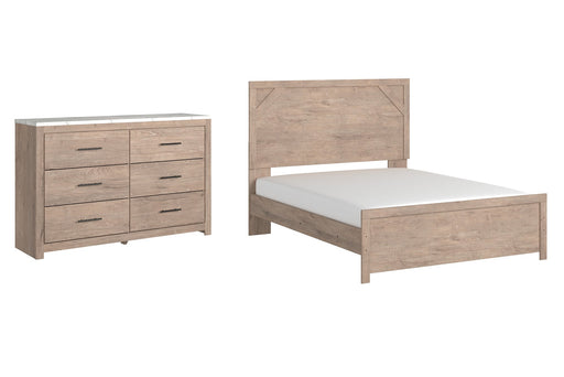Senniberg Queen Panel Bed with Dresser JR Furniture Storefurniture, home furniture, home decor