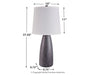 Shavontae Poly Table Lamp (2/CN) JR Furniture Storefurniture, home furniture, home decor