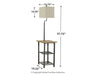 Shianne Metal Tray Lamp (1/CN) JR Furniture Storefurniture, home furniture, home decor