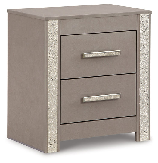 Surancha Two Drawer Night Stand JR Furniture Storefurniture, home furniture, home decor