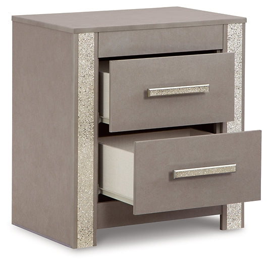 Surancha Two Drawer Night Stand JR Furniture Storefurniture, home furniture, home decor