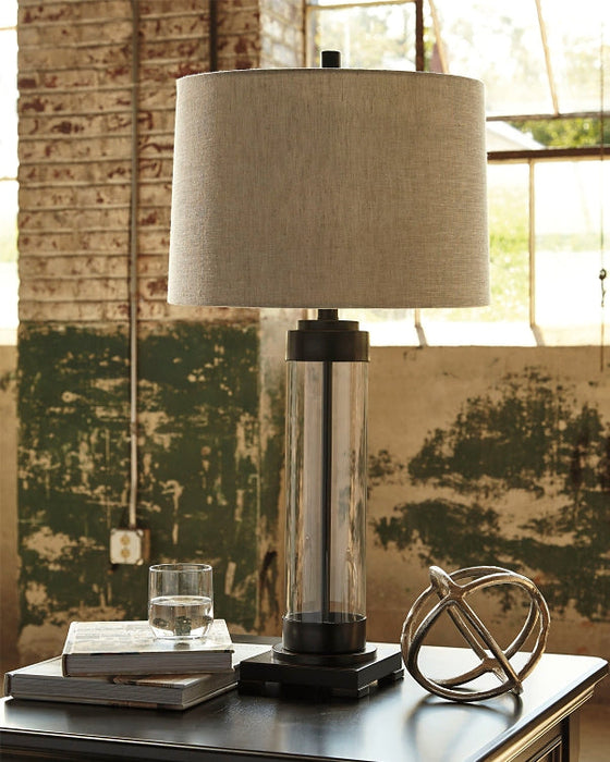 Talar Glass Table Lamp (1/CN) JR Furniture Storefurniture, home furniture, home decor