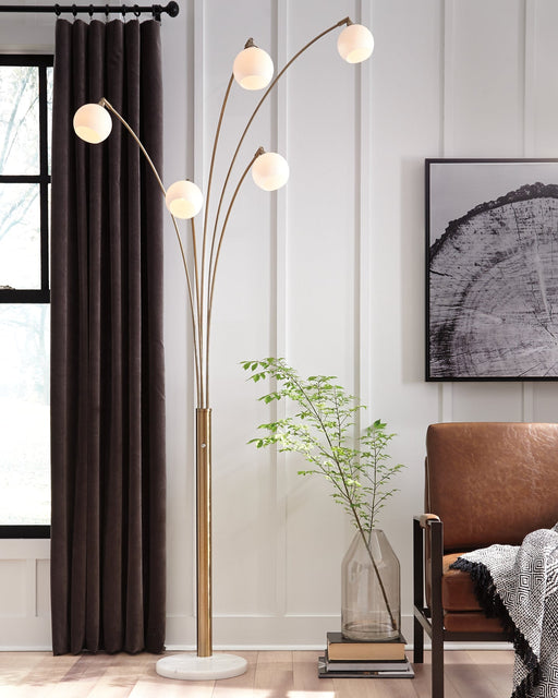Taliya Metal Arc Lamp (1/CN) JR Furniture Storefurniture, home furniture, home decor