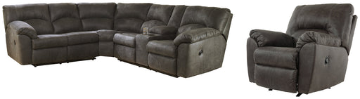 Tambo 2-Piece Sectional with Recliner JR Furniture Storefurniture, home furniture, home decor