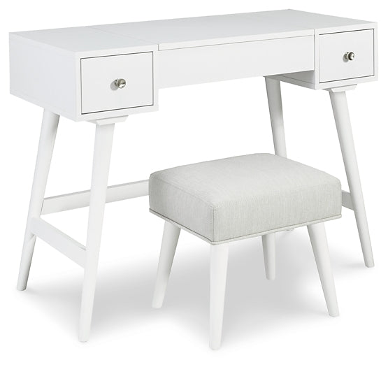 Thadamere Vanity/UPH Stool (2/CN) JR Furniture Storefurniture, home furniture, home decor