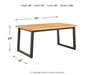 Town Wood Dining Table Set (3/CN) JR Furniture Storefurniture, home furniture, home decor