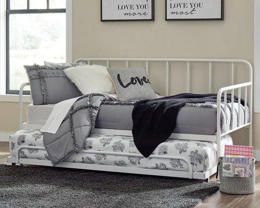 Trentlore Twin Metal Day Bed with Trundle JR Furniture Storefurniture, home furniture, home decor