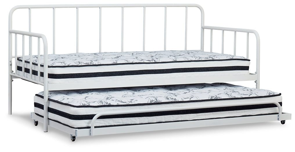 Trentlore Twin Metal Day Bed with Trundle JR Furniture Storefurniture, home furniture, home decor