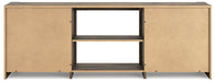 Trinell LG TV Stand w/Fireplace Option JR Furniture Storefurniture, home furniture, home decor