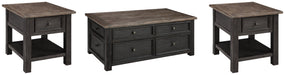 Tyler Creek Coffee Table with 2 End Tables JR Furniture Storefurniture, home furniture, home decor