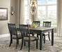 Tyler Creek Dining Table and 4 Chairs JR Furniture Storefurniture, home furniture, home decor
