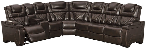 Warnerton 3-Piece Sectional with Recliner JR Furniture Storefurniture, home furniture, home decor