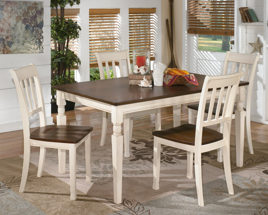 Whitesburg Dining Table and 4 Chairs JR Furniture Storefurniture, home furniture, home decor