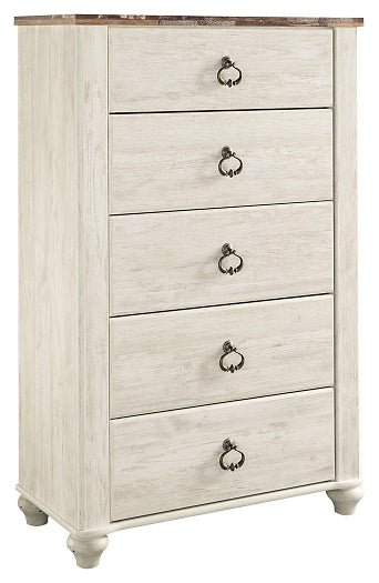 Willowton Five Drawer Chest JR Furniture Storefurniture, home furniture, home decor