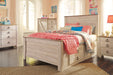 Willowton Full Panel Bed with 2 Storage Drawers JR Furniture Storefurniture, home furniture, home decor