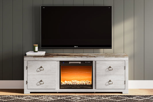 Willowton TV Stand with Electric Fireplace JR Furniture Storefurniture, home furniture, home decor