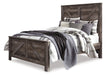 Wynnlow Queen Crossbuck Panel Bed with Mirrored Dresser JR Furniture Storefurniture, home furniture, home decor