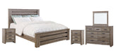 Zelen King Panel Bed with Mirrored Dresser and 2 Nightstands JR Furniture Storefurniture, home furniture, home decor
