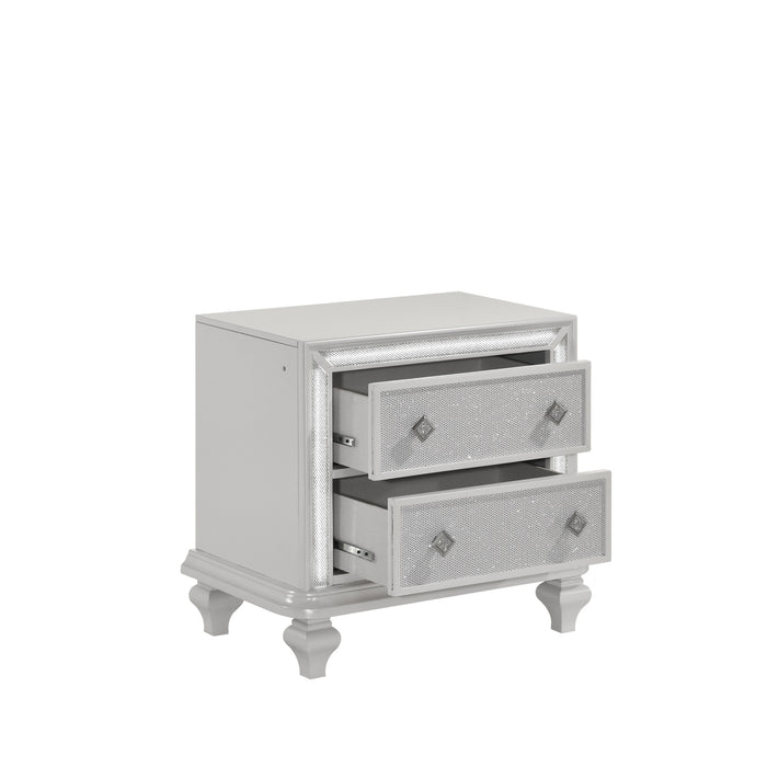 STARDUST NIGHTSTAND-WHITE