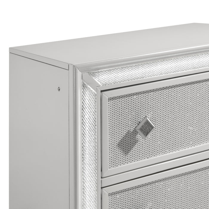 STARDUST NIGHTSTAND-WHITE