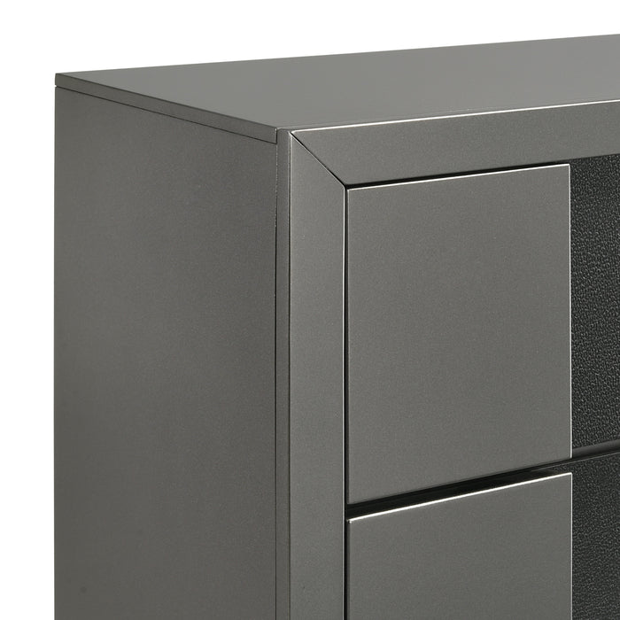 NOCTURNE 4 DRAWER CHEST-SLATE