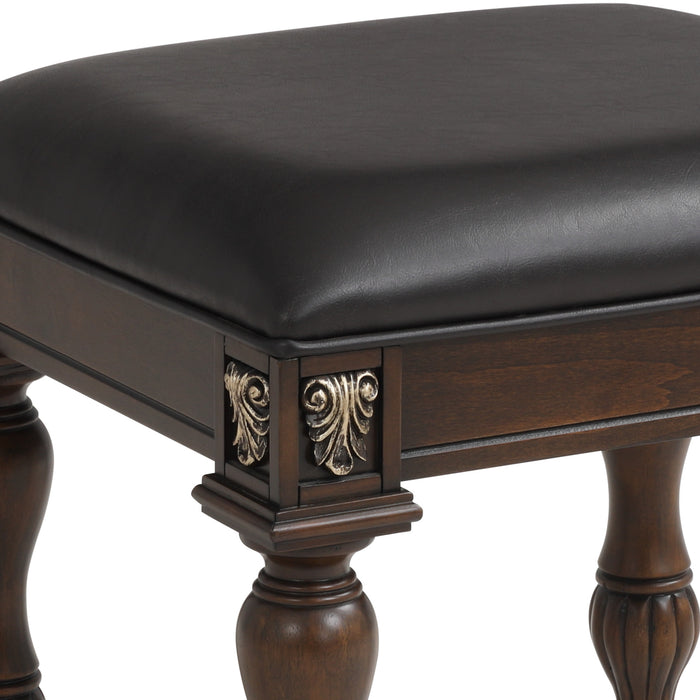 MAXIMUS VANITY TABLE STOOL-MADEIRA