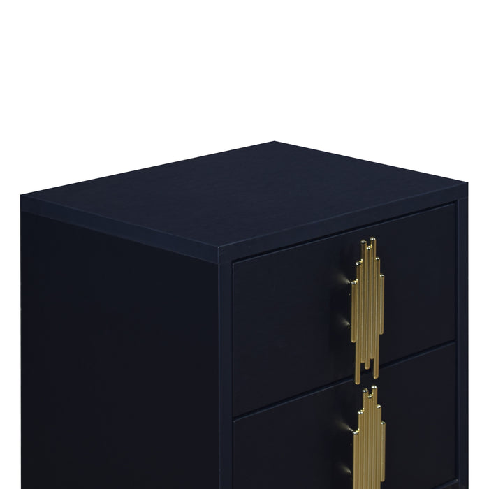EMPIRE NIGHTSTAND- BLACK