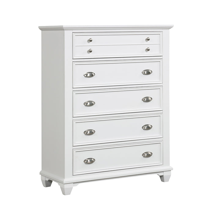 JAMESTOWN CHEST- WHITE