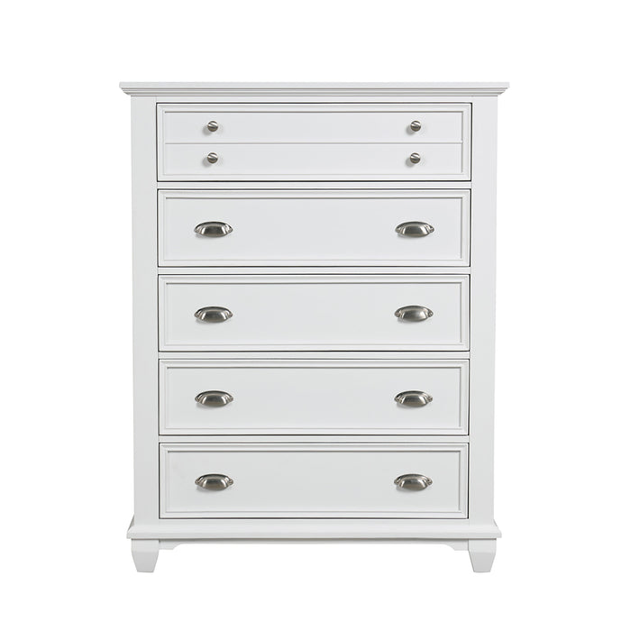 JAMESTOWN CHEST- WHITE