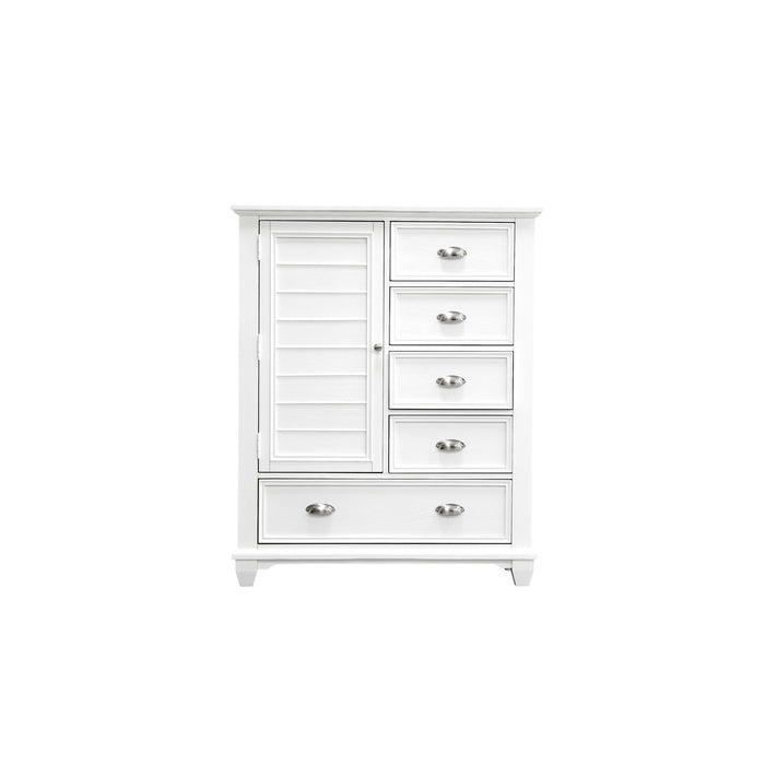 JAMESTOWN DOOR CHEST- WHITE
